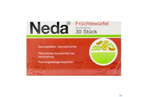 Sie sehen eine Packung Neda Fruechtewuerfel 30st, Produktbild: 01 Neda Fruechtewuerfel 30st, A-Nr.: 0068788 - 01