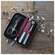 Canal Etui/3-teilig Reissverschluss Rindspaltleder Beere 5384- 1st, A-Nr.: 4857507 - 03