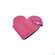 Canal Herzetui/aus Filz 3teilig Pink 5398- 1st, A-Nr.: 5667737 - 01