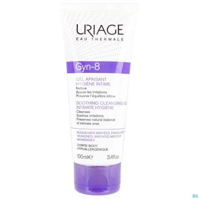 Uriage Gyn-8 Beruhigendes Waschgel Seifenfrei 100ml, A-Nr.: 5618288 - 01