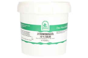 ZITRONENGRASOEL 10% SALBE 1000 G, A-Nr.: 5802951 - 01