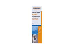 Sie sehen eine Packung ratioSoft 0,05 %, Produktbild: 01 ratioSoft 0,05 %, A-Nr.: 2450368 - 01