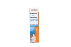 Sie sehen eine Packung ratioSoft 0,1 %, Produktbild: 01 ratioSoft 0,1 %, A-Nr.: 2450374 - 01
