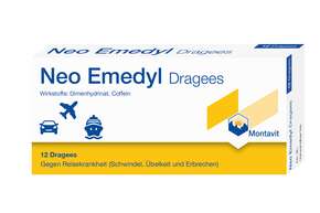 Sie sehen eine Packung Neo Emedyl Dragees, Produktbild: 01 Neo Emedyl Dragees, A-Nr.: 0037262 - 01