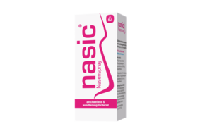 Sie sehen eine Packung nasic® Nasenspray, Produktbild: 01 nasic® Nasenspray, A-Nr.: 3518714 - 01