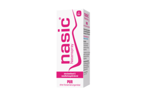 Sie sehen eine Packung nasic® pur Nasenspray, Produktbild: 01 nasic® pur Nasenspray, A-Nr.: 3903613 - 01