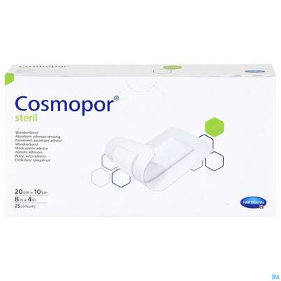 Wundverband Cosmopor Steril Selbstklebend 20x 10cm 25st, A-Nr.: 1526112 - 01